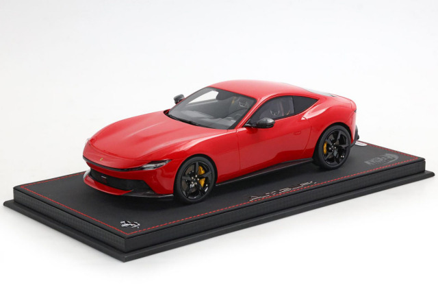 ** 予約商品 ** BBR P18272A1V 1/18 Ferrari Amalfi Rosso Corsa / Black Wheels Limited 24pcs （ケース付）