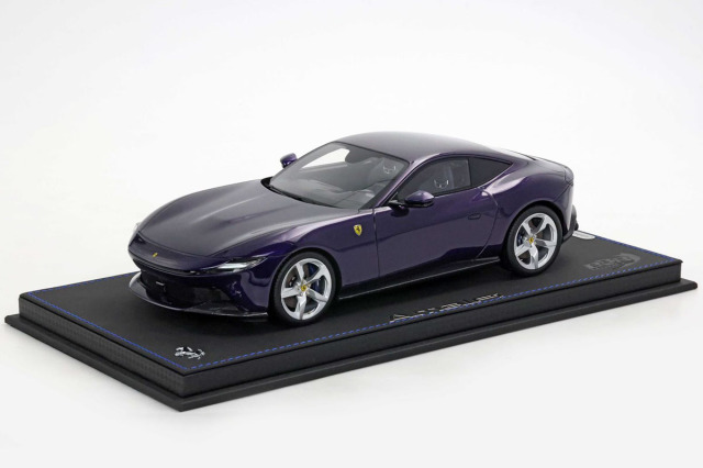 ** 予約商品 ** BBR P18272FV 1/18 Ferrari Amalfi Violetto Dino Limited 32pcs （ケース付）