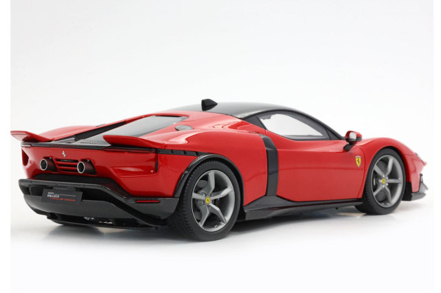 BBR P18275DV 1/18 Ferrari 849 Testarossa Rosso Corsa / Black roof