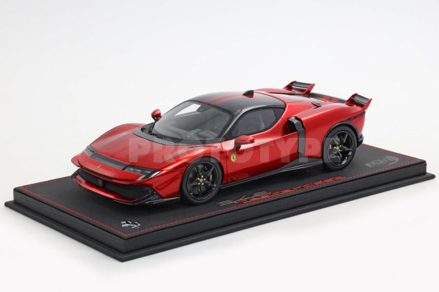 ** 予約商品 ** BBR P18276DV 1/18 Ferrari 849 Testarossa Assetto Fiorano Rosso Magma / Red livery （ケース付）