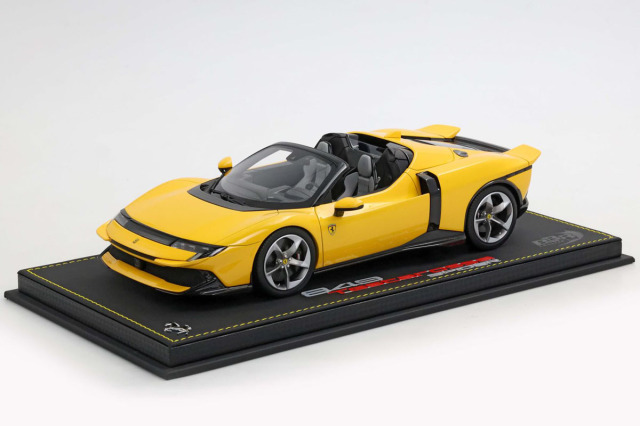 ** 予約商品 ** BBR P18277AV 1/18 Ferrari 849 Testarossa Spider Giallo Modena Press Version Limited 80pcs （ケース付）