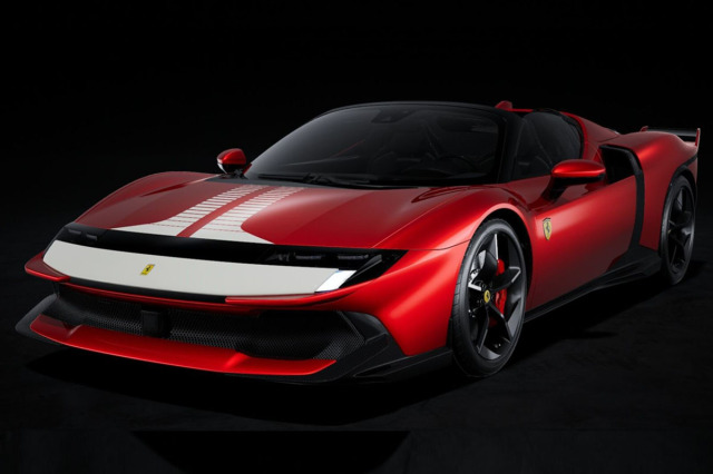 ** 予約商品 ** BBR P18278CV 1/18 Ferrari 849 Testarossa Spider Assetto Fiorano Rosso Magma / White livery Limited 24pcs （ケース付）