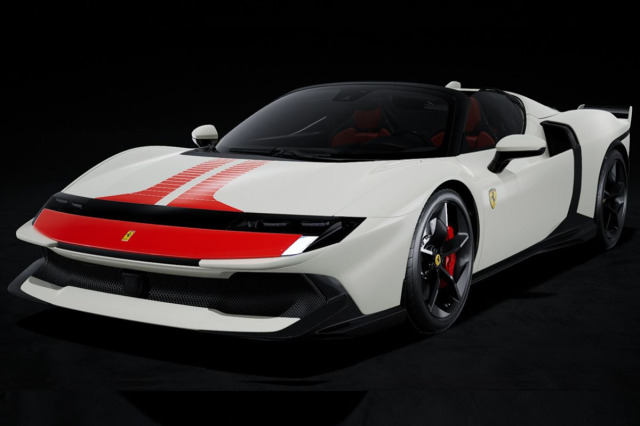 ** 予約商品 ** BBR P18278DV 1/18 Ferrari 849 Testarossa Spider Assetto Fiorano Bianco Italia / Red livery Limited 24pcs （ケース付）