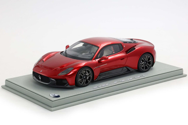 ** 予約商品 ** BBR P18279BV 1/18 Maserati MC Pura Rosso Granturismo （ケース付）