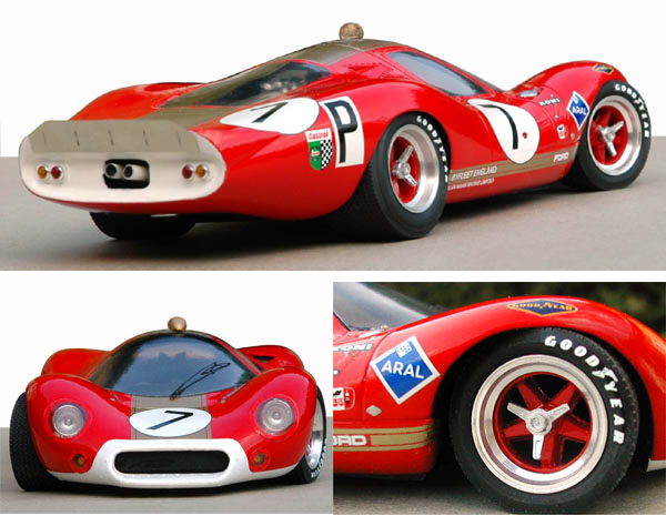 Profil24 P24046 1/24 Ford 3L P68 Alan Mann Nurburgring 1968