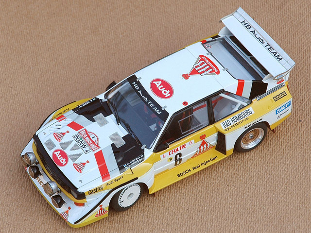 Profil24 P24065 1/24 Audi Quattro S1 Monte Carlo 1986