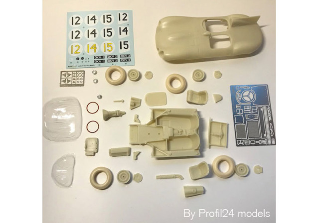 ** 予約商品 ** Profil24 P24141 1/24 Jaguar D Type n.12/14/15 Le Mans 1954