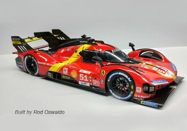 Profil24 P24143 1/24 Ferrari 499P Hybrid Hypercar Winner Le Mans 2023 n.51/50