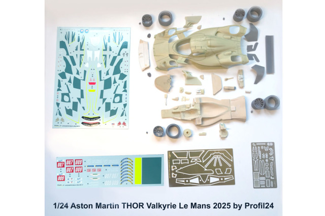 ** 予約商品 ** Profil24 P24151 1/24 Aston Martin Thor Team Valkyrie Le Mans 2025 n.007/009