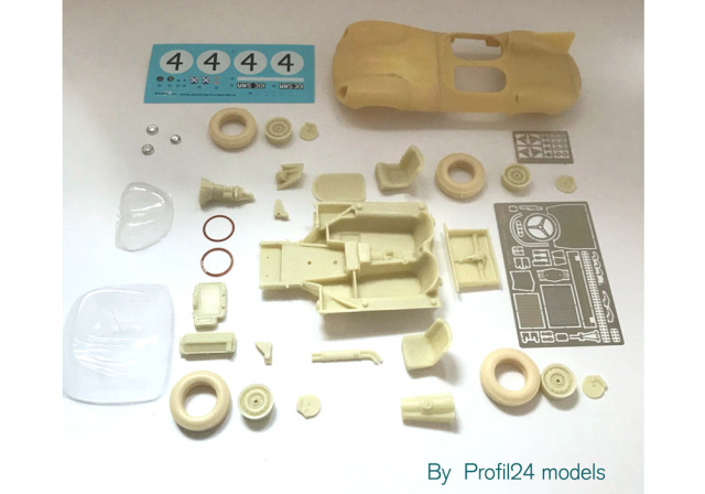 ** 予約商品 ** Profil24 P24152 1/24 Jaguar D Type n.4 Winner Le Mans 1956