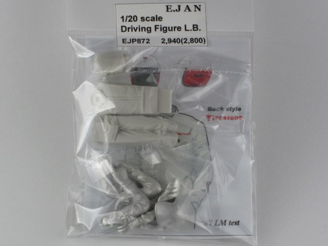 E-JAN P872 1/20 Driving Figure L.Bandini