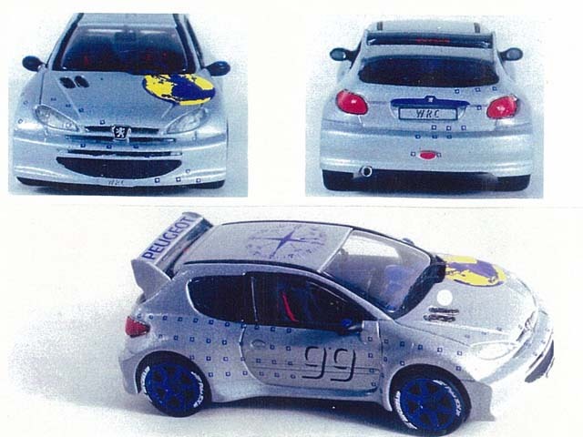 STARTER PEU013 プジョー 206 WRC PRESENTATION