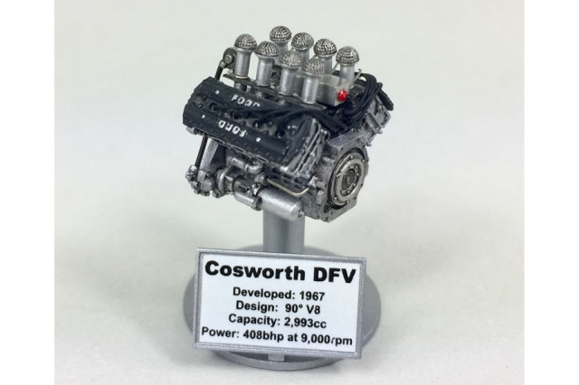 TAMEO kit PG40 Cosworth DFV Engine ミニカー専門店 ラクーンオート