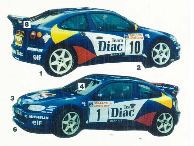 STARTER REN019 Renault MEGANE Rally's ANTIBES