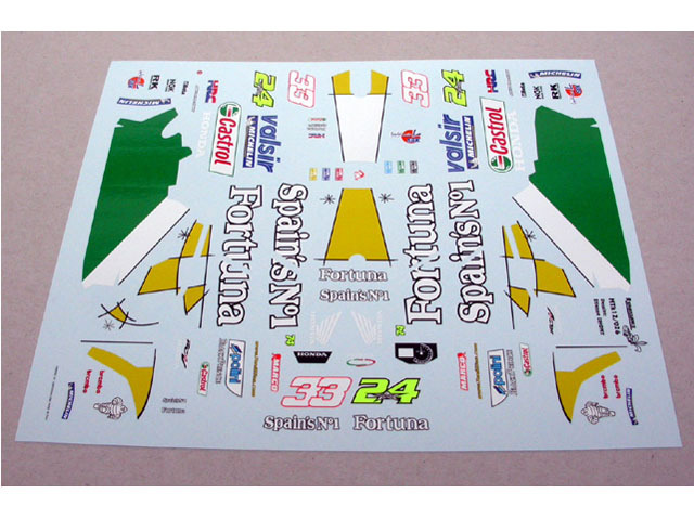 RENAISSANCE MTK12026 1/12　ホンダ RC211V 2006 Fortuna Melandri/Elias トランスキット