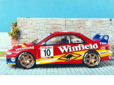 RENAISSANCE int34h Subaru IMPREZA WRC Winfield Verreydt Ypres 98