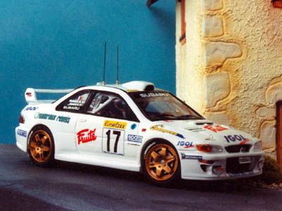 RENAISSANCE int34j Subaru Impreza WRC MC 99  パニッツィ