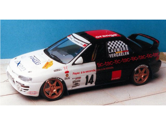 RENAISSANCE TK24/044 1/24 Subaru Impreza Gr.A Lauwers Condroz 99トランスキット for Hasegawa
