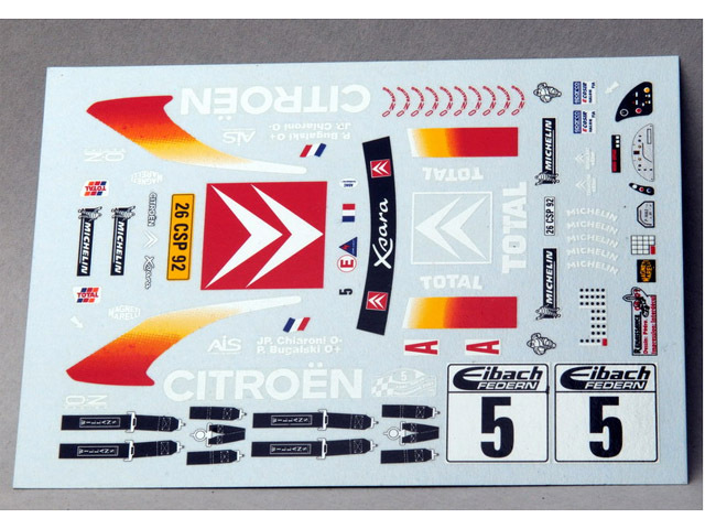 RENAISSANCE TK24/100 1/24 シトロエン Xsara WRC Bugalski 1st ドイツラリー01トランスキット