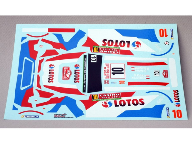 RENAISSANCE TK24/400 1/24 フォード Fiesta WRC Kubica MC 2014 デカール 【メール便可】