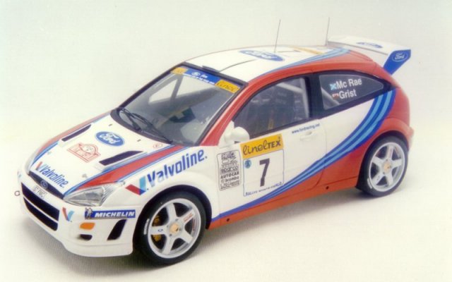 オートアート 1/18 フォードフォーカス WRC 1999 - メルカリ