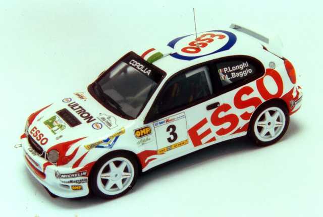 RACING43 RK281 Toyota Corolla WRC Esso Ciocco 2000