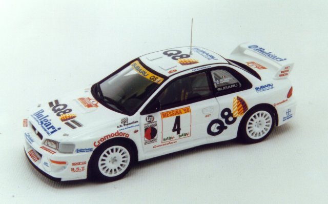 RACING43 S054 Subaru Impreza WRC A.R.T-Q8 Messina 98 ass.Dallavilla
