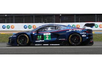 ** 予約商品 ** SPARK S8418 1/43 Corvette Z06 LMGT3.R No.2 TF SPORT Le Mans 24H 2026 P.J.Ibrahim - L.Hanafin - B.Green 