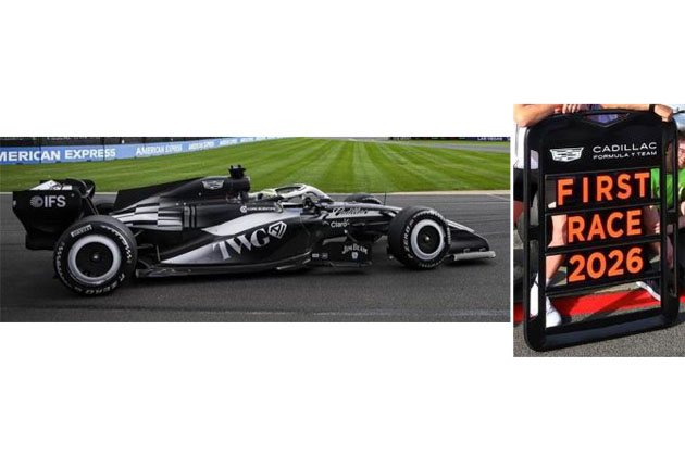 ** 予約商品 ** SPARK S9374 1/43 Cadillac F1 Team MAC-26 Australian GP 2026 No.11 S.Perez (with Pit Board)