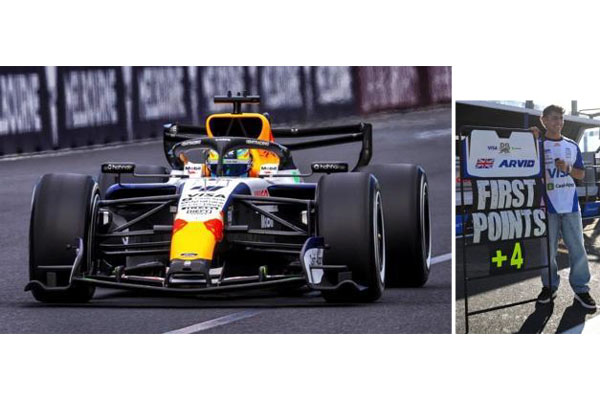 ** 予約商品 ** SPARK S9383 1/43 Visa Cash App Racing Bulls F1 Team VCARB 03 Australian GP 2026 No.41 A.Lindblad