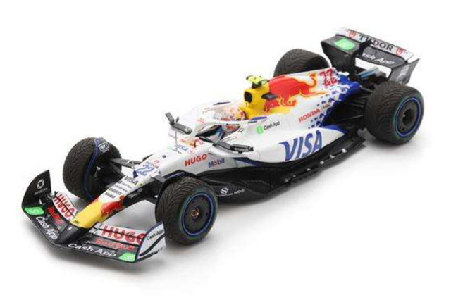 SPARK S9575 1/43 Visa Cash App Racing Bulls Formula One Team Australian GP 2025 No.22 Yuki Tsunoda