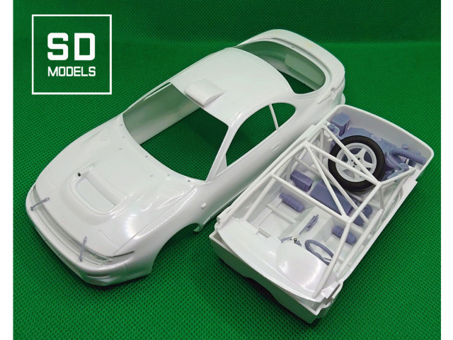 ** 予約商品 ** SD MODELS SD-T02 1/24 トヨタ セリカ ST185【1993 グラベル】追加パーツ ハセガワ対応 3Dプリント