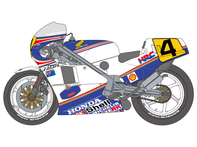 SHUNKO D228SE 1/12 Honda NSR500 1986 Decal set (for Tamiya) 【メール便可】