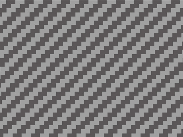 SHUNKO D315 Silver Carbon Fiber Decal (綾織/粗目) 【メール便可】