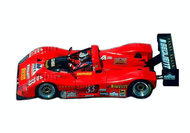TAMEO kit SLK003 Ferrari 333SP Team Scandia Daytona 1995 ミニカー