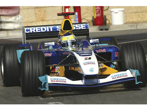 TAMEO kit SLK011 Sauber C23 Monaco GP 2004 Fisichella /Massa