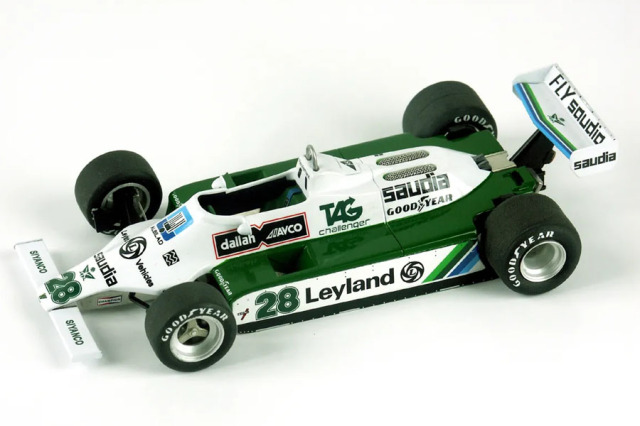 TAMEO kit SLK022 Williams FW07B Monaco GP 1980