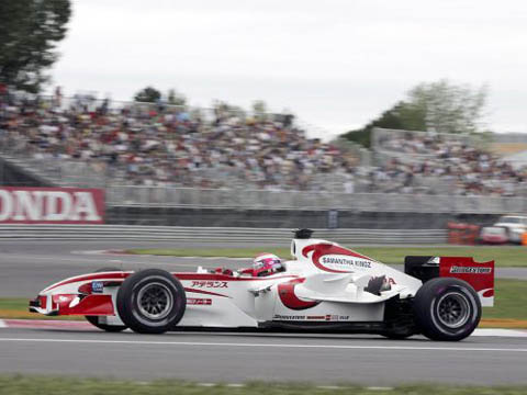 TAMEO kit SLK035 Super Aguri Honda SA05 Canada GP 2006