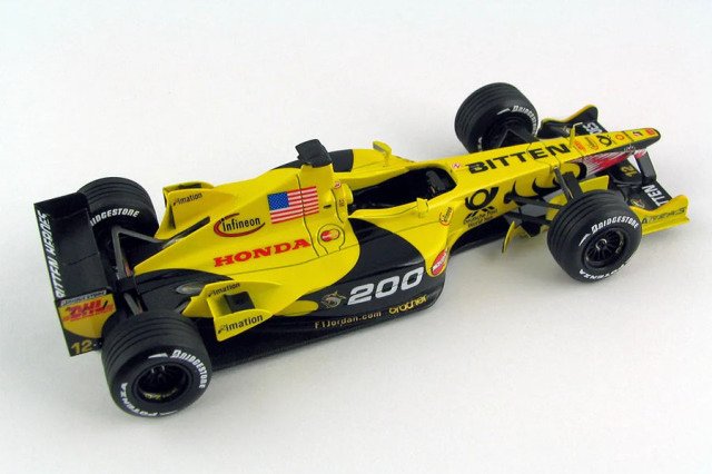 TAMEO kit SLK056 Jordan Ford EJ11 USA GP 2001 J.Alesi 200th GP
