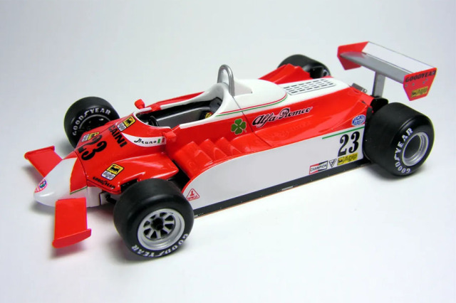 TAMEO kit SLK079 Alfa Romeo 179 MonacoGP 1980 B.Giacomelli /P