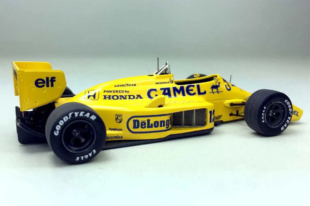 TAMEO kit SLK086 Lotus 99T MonacoGP 1987 A.Senna /Nakajima