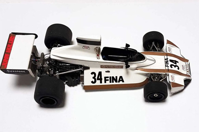 TAMEO kit SLK091 Brabham Ford BT44/3 FranceGP 1974 C.Pace