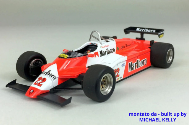 TAMEO kit SLK104 Alfa Romeo 182 Monaco GP 1982 Cesaris /Giacomelli