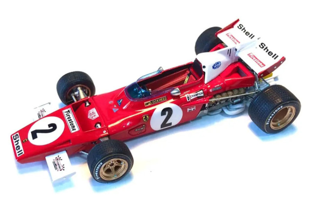 TAMEO kit SLK116 Ferrari 312B2 OlandaGP 1971 Winner J.Ickx /C.Regazzoni
