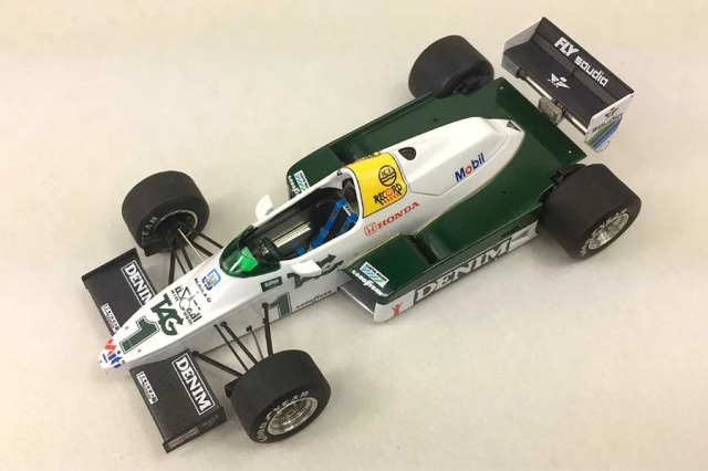 TAMEO kit SLK119 Williams Honda FW09 South AfricaGP 1983 Rosberg