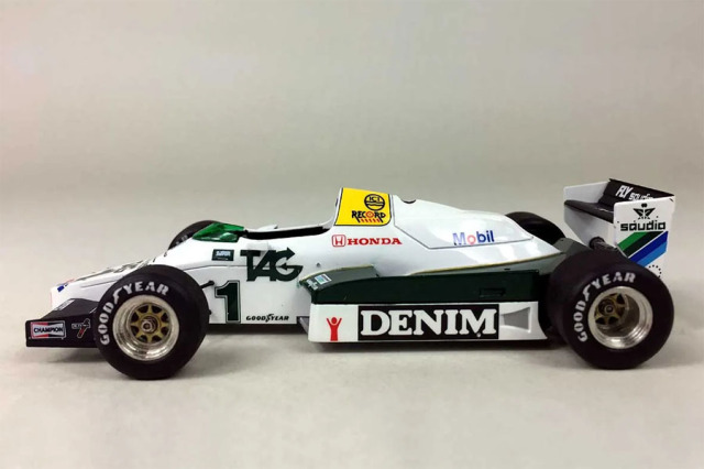 TAMEO kit SLK119 Williams Honda FW09 South AfricaGP 1983 Rosberg
