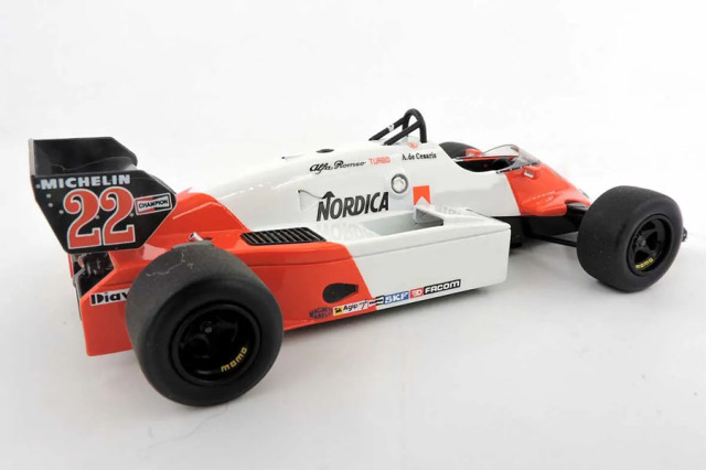 TAMEO kit SLK121 Alfa Romeo 183T Monaco GP 1983 A.de.Cesaris