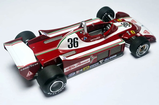 【卵】ROMEOセット TAMEO kit SLK125 Alfa Romeo 177 Italia GP 1979 V.Brambilla