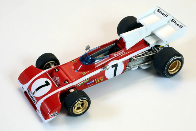 TAMEO kit SLK126 Ferrari 312B2 South African GP 1972 J.Icks /M.Andretti /C.Regazzoni