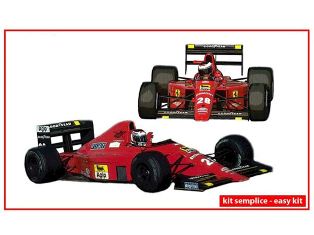TAMEO kit SLK130 Ferrari F1-89 Portugal GP 1989 G.Berger / N.Mansell